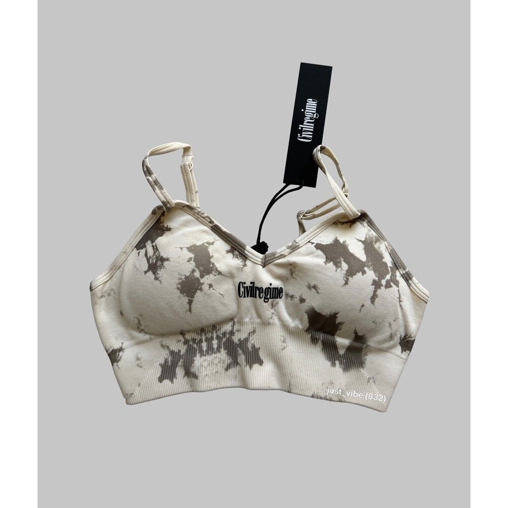 Civil Regime Reaper Wash Butter Kelly Seamless Sports Bra Women’s Small NWT